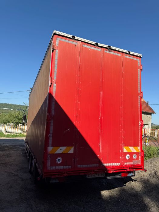 Man (camion tandem) tgx 24440,cu axa spate viratoare