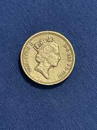 Moneda Regina Elisabeta II 1991