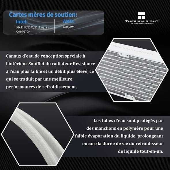 Cooler Procesor Thermalright Core Matrix 360 White