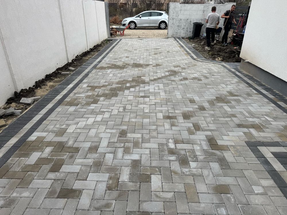 Montaj pavele și borduri