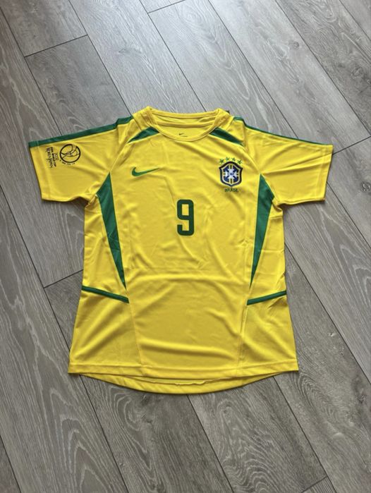 Tricou de fotbal Nike - Brazilia World Cup 2002 - RONALDO