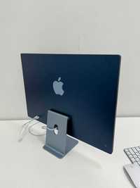 Apple iMac 24", M1 Chip, 8GB, 256GB SSD, 8-core CPU, 7-core GPU, син