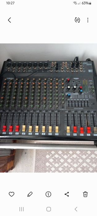 Schimb mixer activ Yamaha tot cu mixer activ