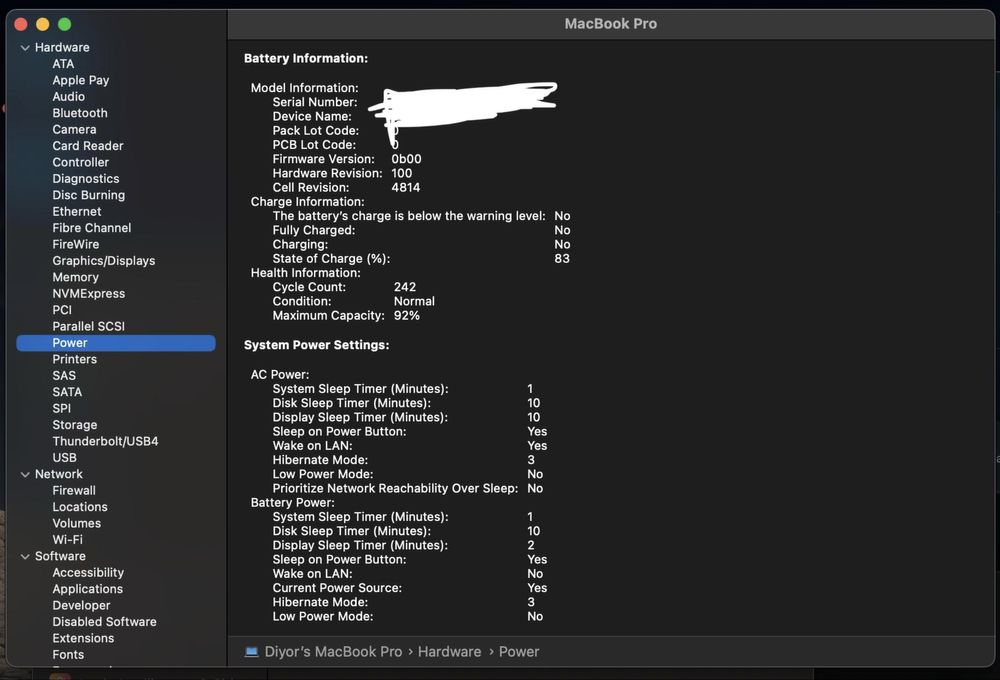 Macbook Pro M2 Pro chip 16/512