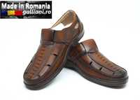 Sandale barbati piele naturala fabricat in Romania-sand-b-026-sc