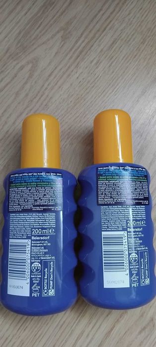 Creme de plaja Nivea SPF 50+,noi