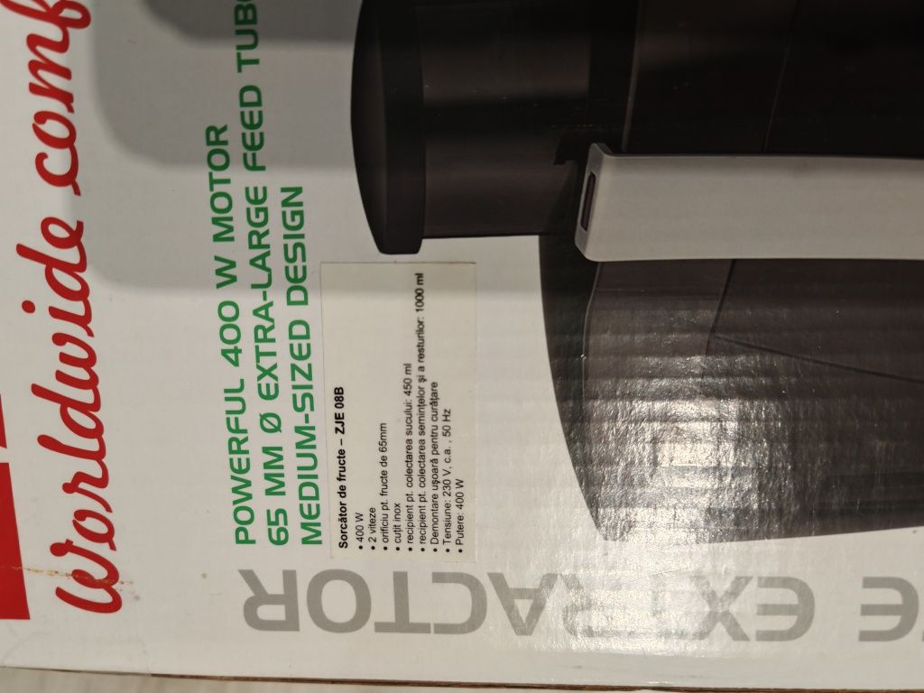 Storcator de fructe zass 400w