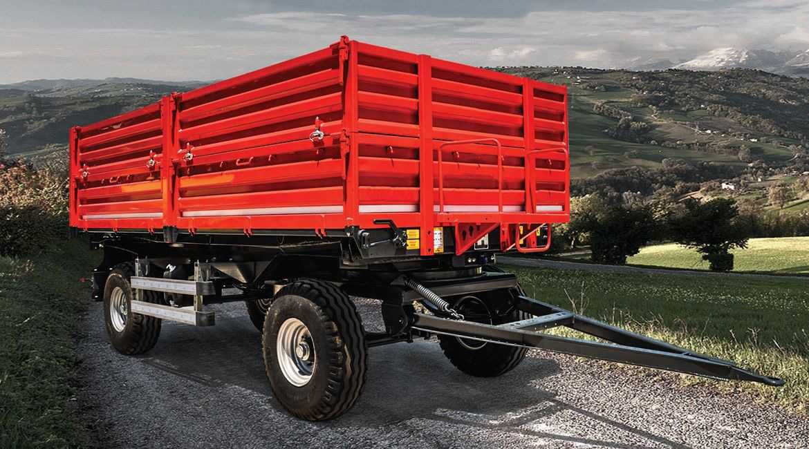 Remorca Agricola cu 2 2 axe Cotsyo 5-12T