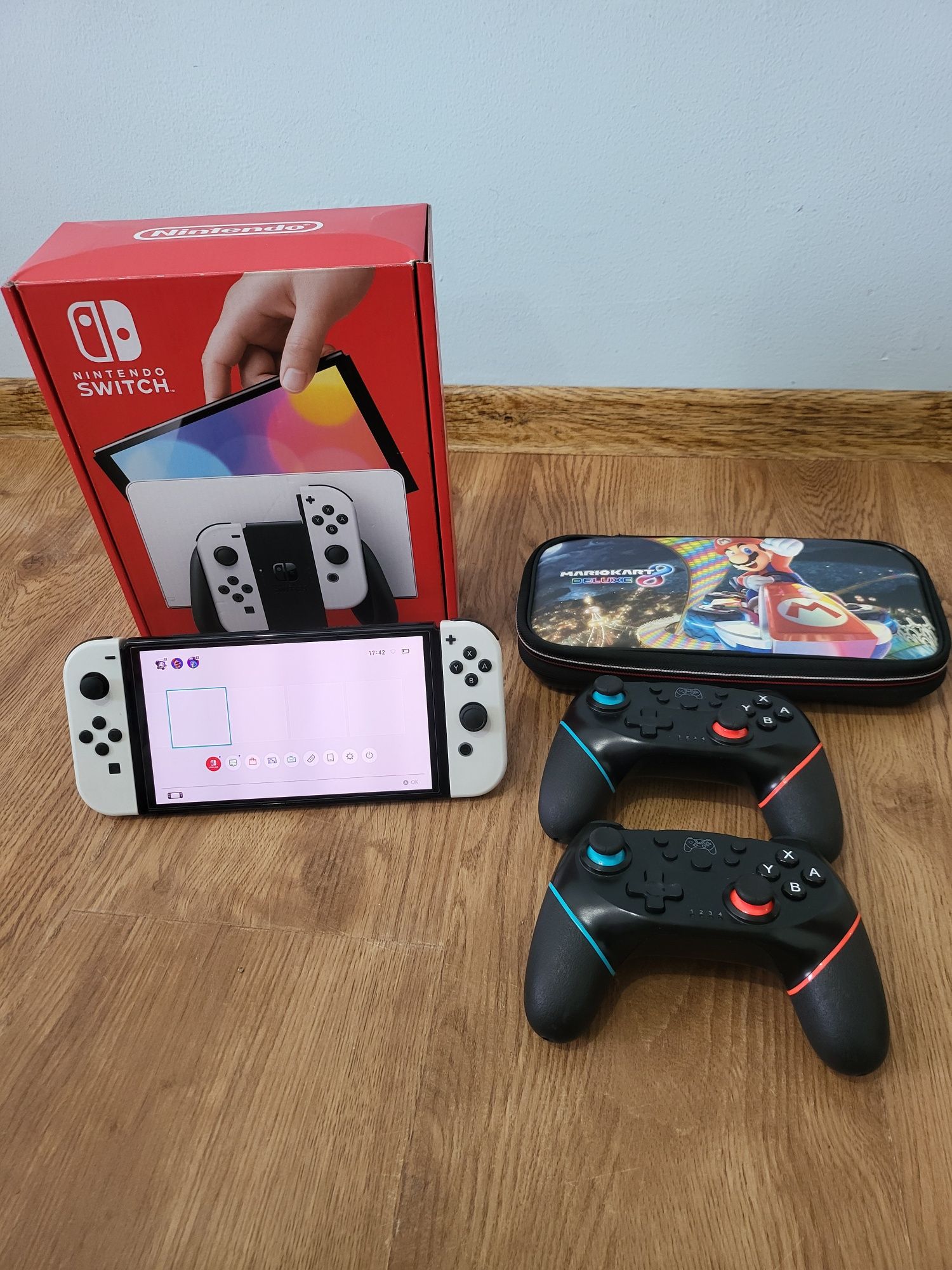Nintendo Switch OLED 64GB+Джойстики