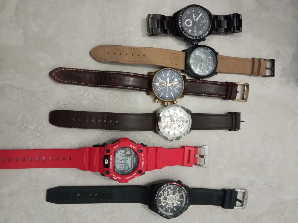 Vand ceasuri fossil/casio,m kors