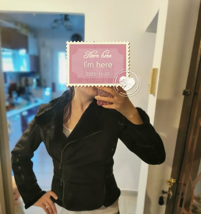 Cojocel din blana de oaie