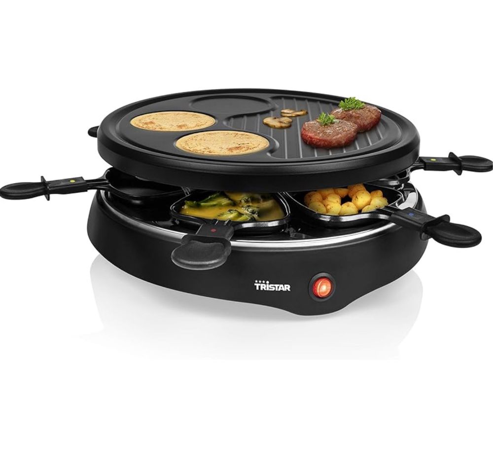 Gratar raclette multifunctional Tristar -800W / 6 persoane