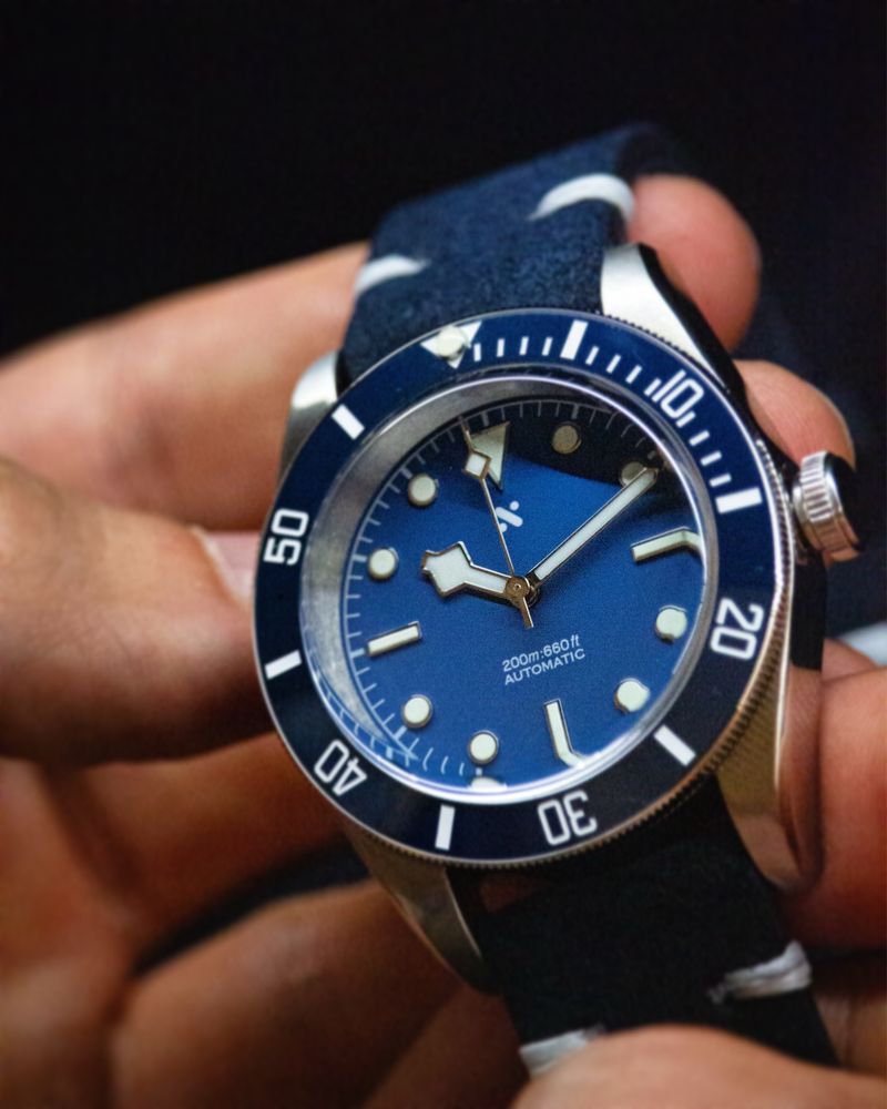 Автоматичен часовник Custom Build Blue Bay 58 Diver 39mm