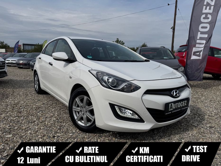Hyundai I30 2013 Benzină 1.4 Mpi E5 RATE/GARANȚIE