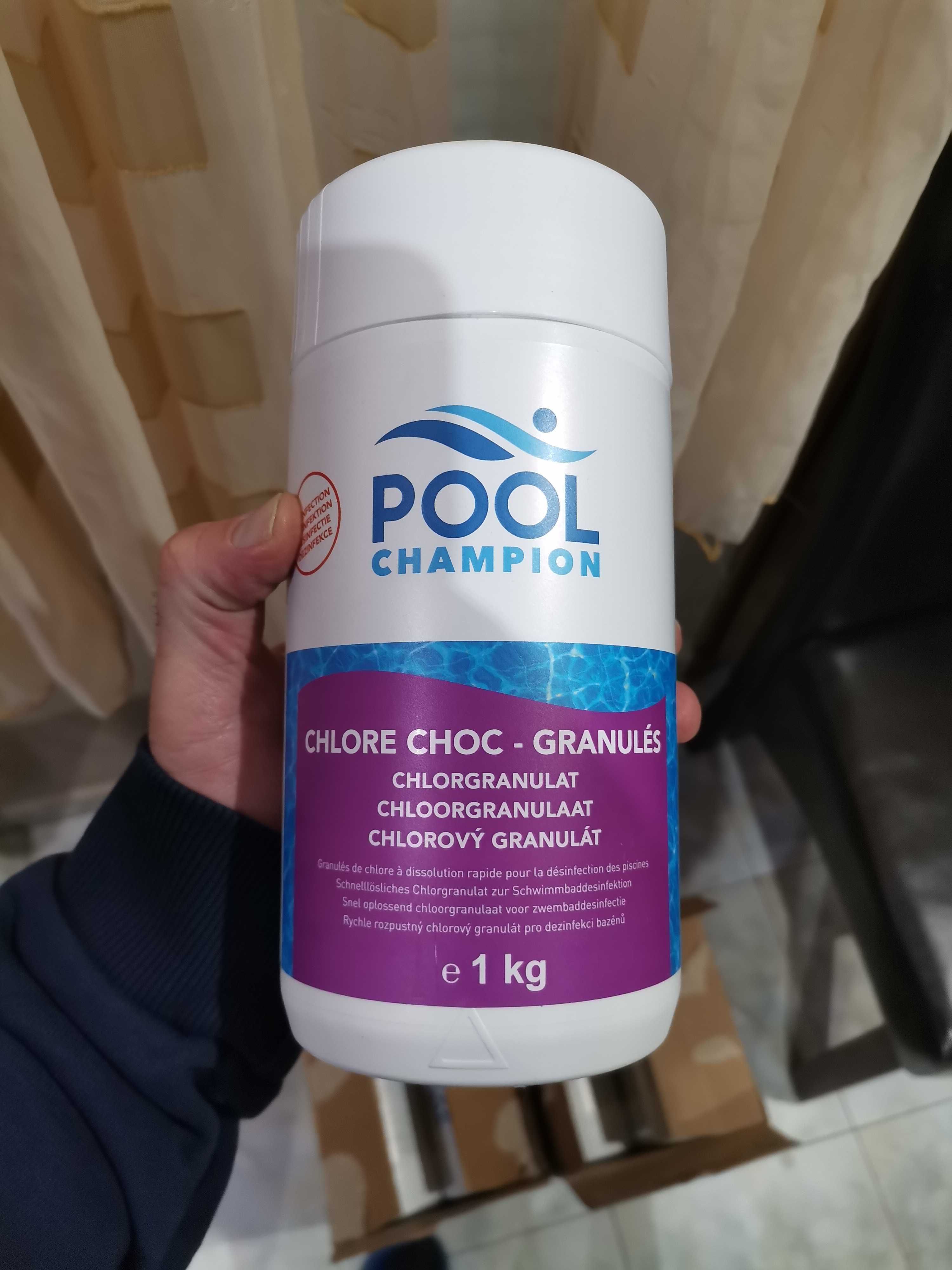 Pool champion гранулат хлорни гранули 1кг. за дезинформация на басейн