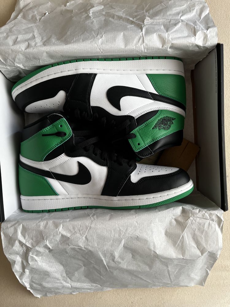 Jordan 1 high Lucky green