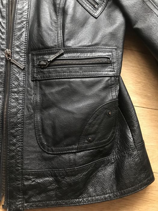 Късо яке естествена кожа Tally Weijl (S)