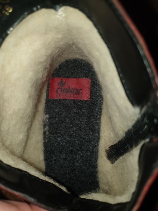 Дамски топли немски боти Rieker 39 номер