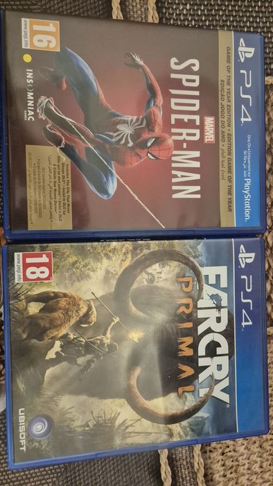 Vând Spider-Man si FryCry Primal PS4-PS5