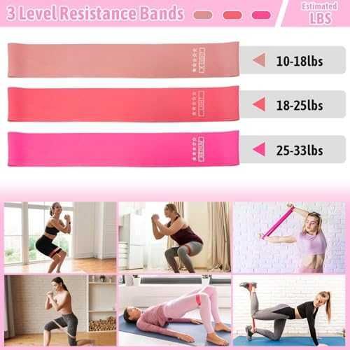 Нов Комплект за Пилатес с ринг 40 см, топка и 3 ластика за тренировка