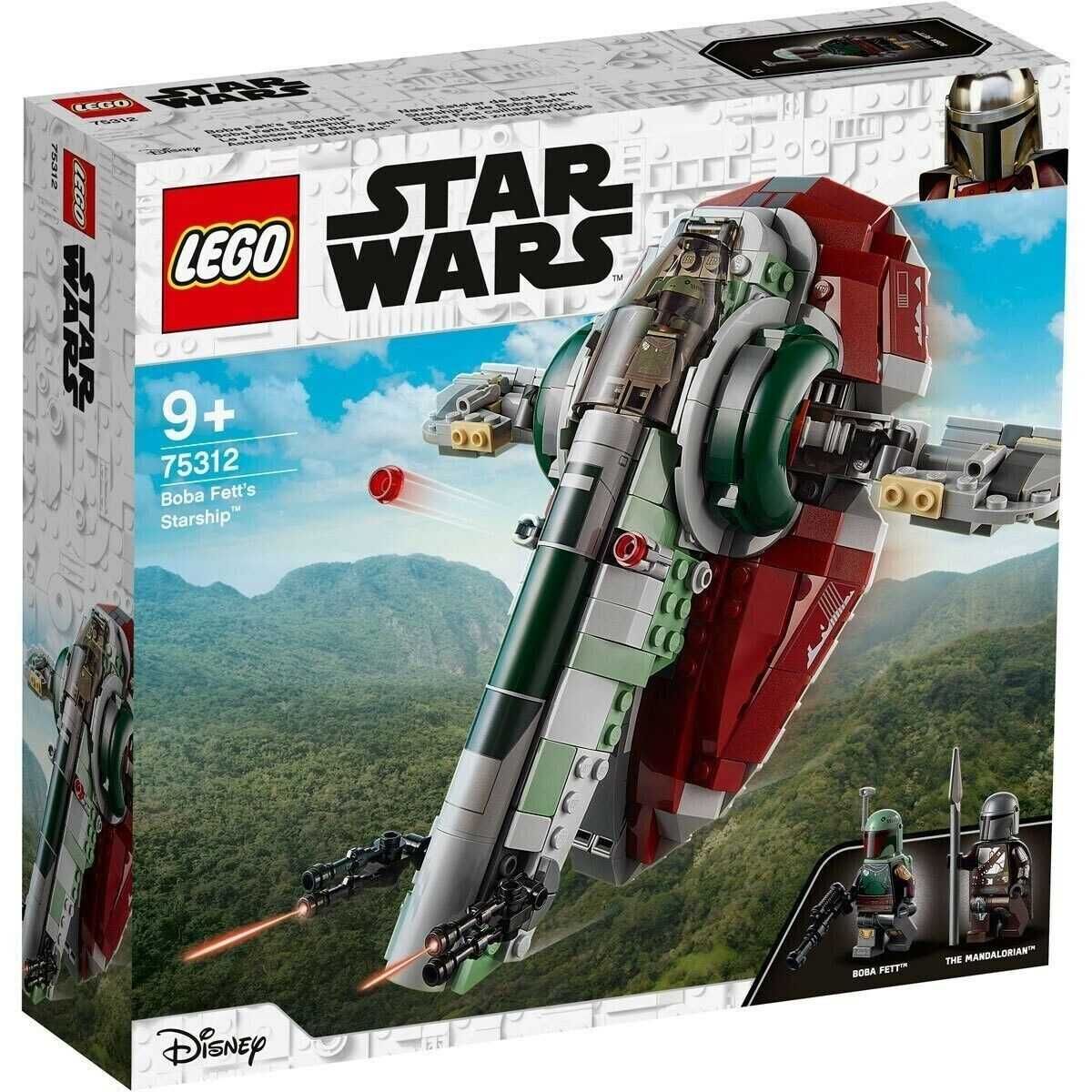 Lego Star Wars:75312 Boba Fett's Starship, 75300 Imperial Tie Fighter