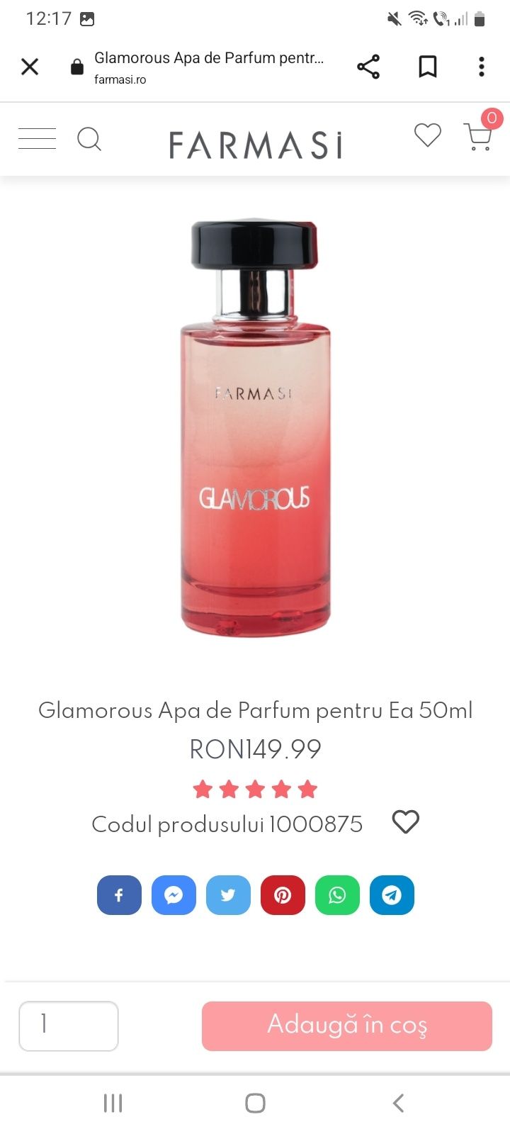 Parfumuri Farmasi Reina Gaucho Tonteria Cheer Sensational Hera Glamoro