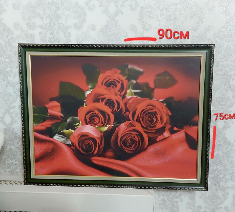 Картина с розами