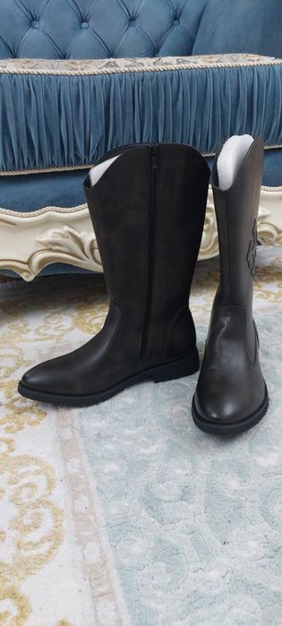 Сапоги мужские.Сахнада өнер көрсететін сал-серіге арналған оюлы Етік.