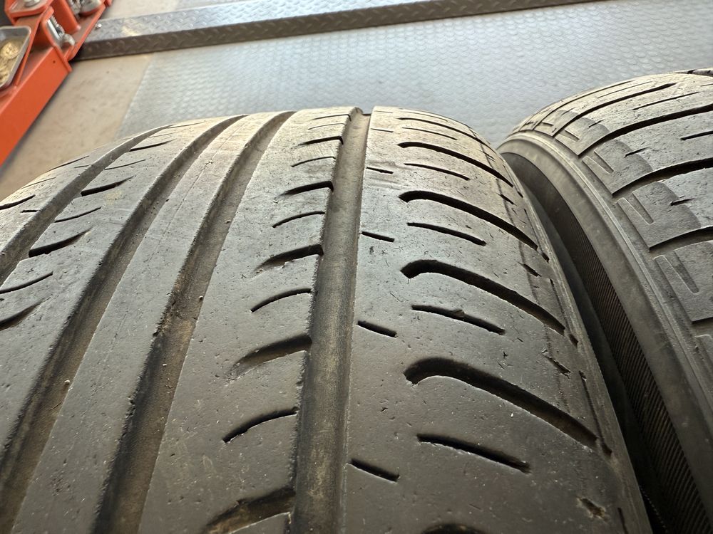 4бр. Летни Гуми 225/55R/18 -HANKOOK- DOT: 0114- 5,7мм.