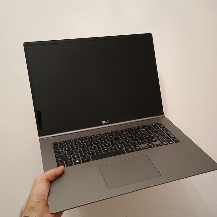 Ноутбук LG Gram 17: ультратонкий, 8Gen i7, 256/16GB Ultra HD 2К экран