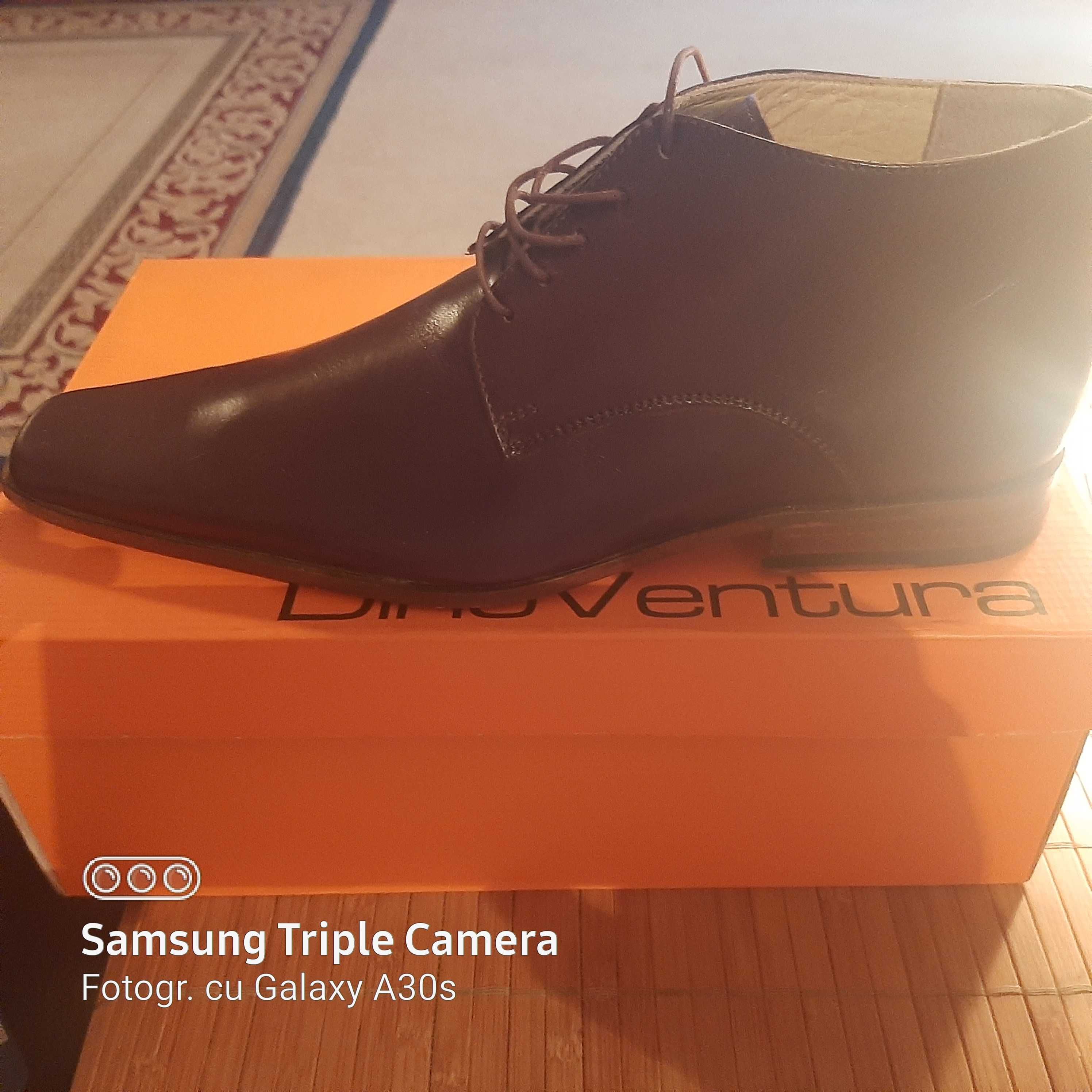 Pantofi-gheată, originali,piele naturală integral Dino Ventura