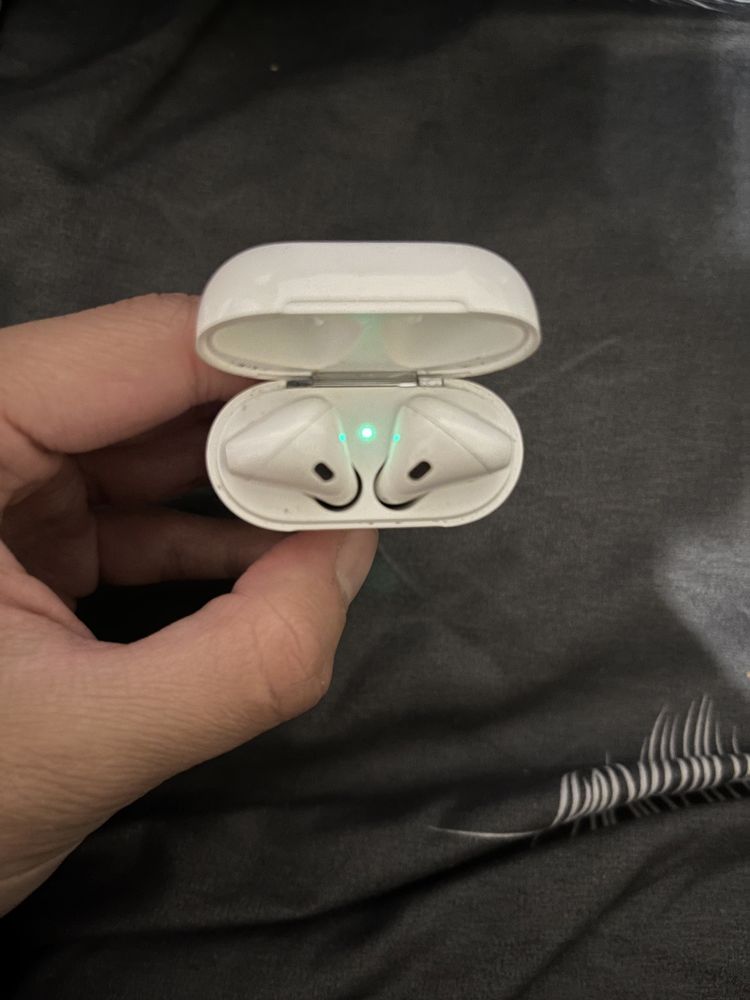 Наушники Apple AirPods with Charging Case белый