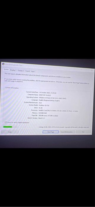 Acer predator gaming
