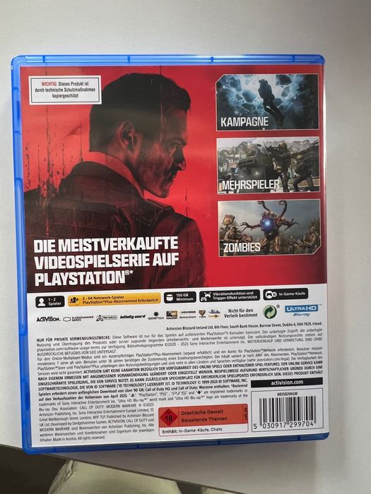 Call of duty Modern Warfare 3 PS5