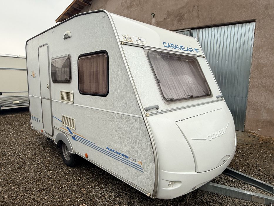 Rulota Caravelair Antares Luxe375,an 2004,3-4pers,baie,650 kg
