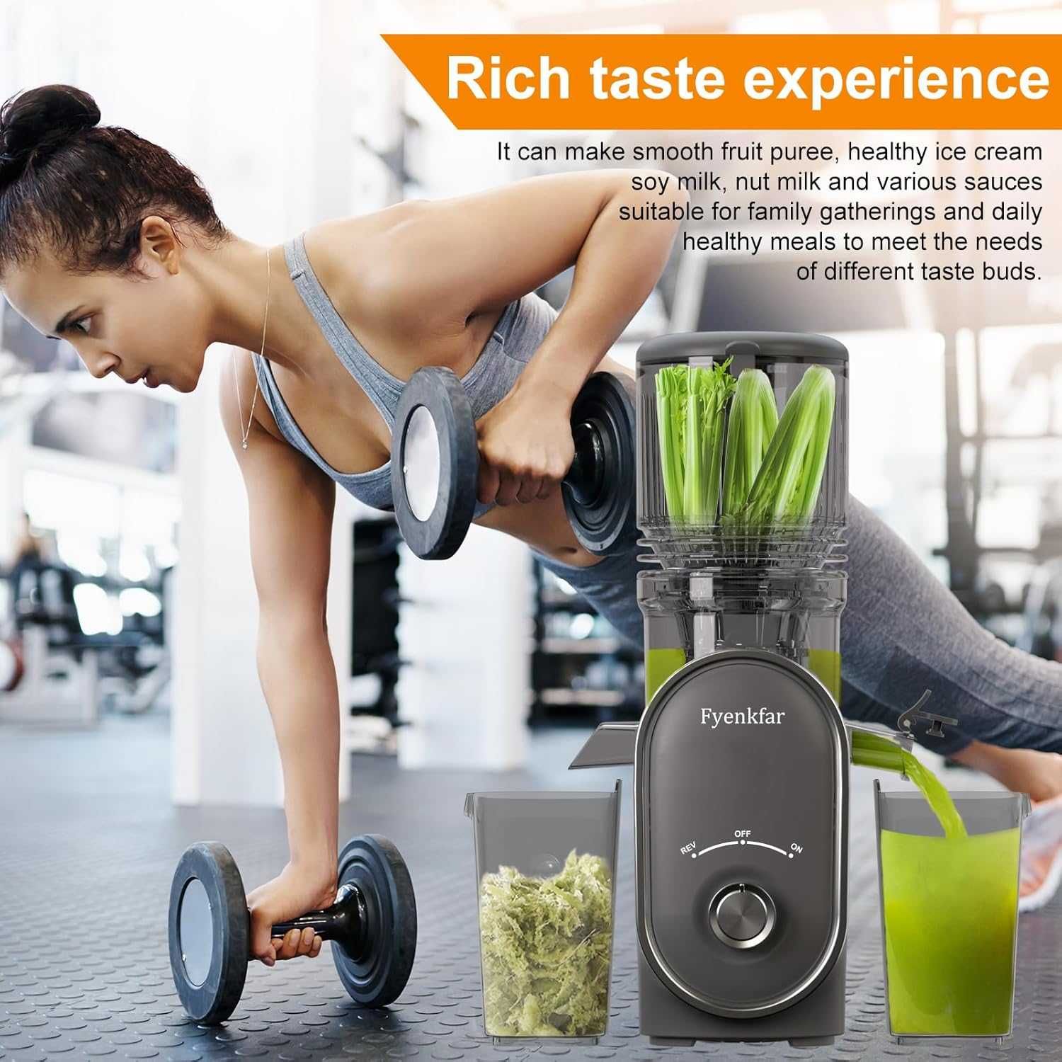 Сокоизтисквачка бавнооборотна Fyenkfar Juicers,Гаранция
