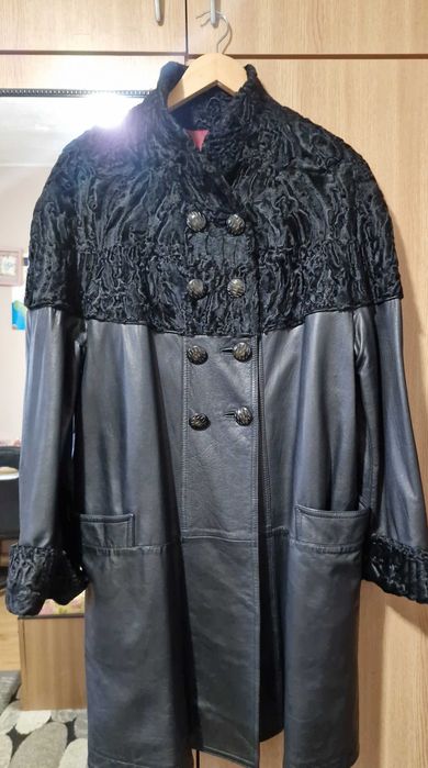 Palton piele naturala