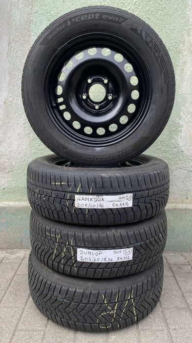 jante table opel astra j  zafira c  5x115 anv iarna 205 60 16 bune