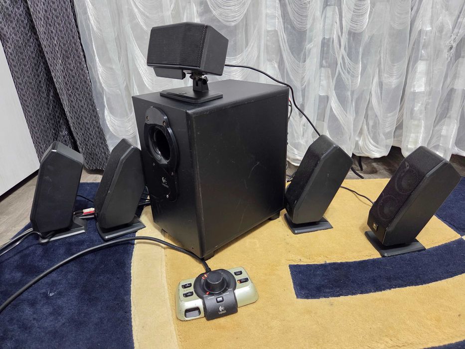 Sistem Audio 5.1 Logitech G51 Boxe Active Audio 5.1 Pentru Calculator