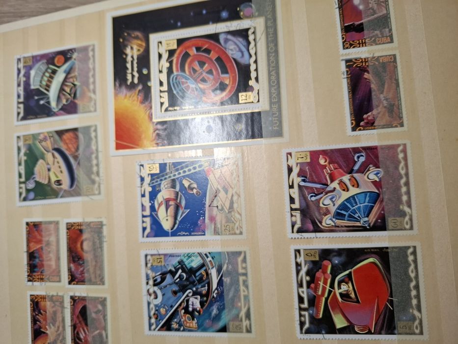 Timbre tematice cosmos+ clasor bonus.