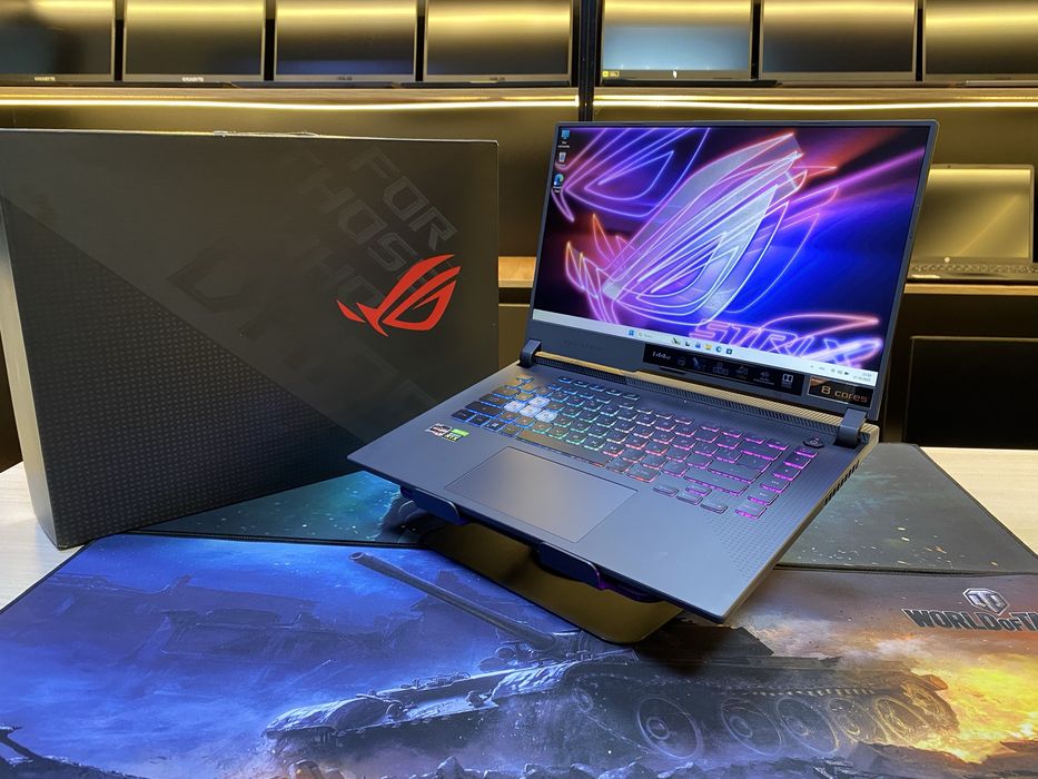 Игровой Ноутбук Asus ROG Strix G15 AMD Ryzen 7-4800H! 16GB! RTX 3050Ti