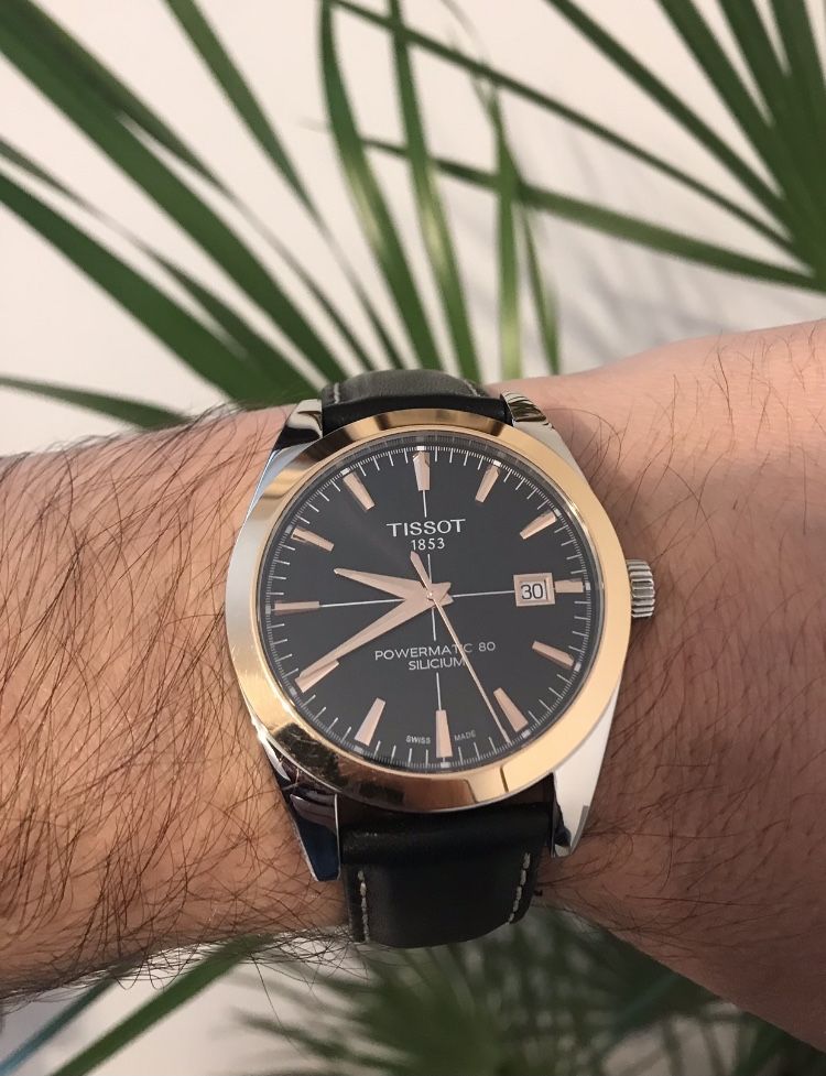 Tissot Gentleman 18k rosé gold