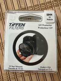 UV протектор филтър Tiffen 58 мм НОВ