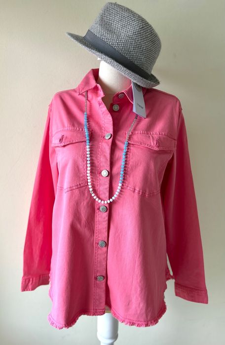 Нова кокетна плътна риза/яке