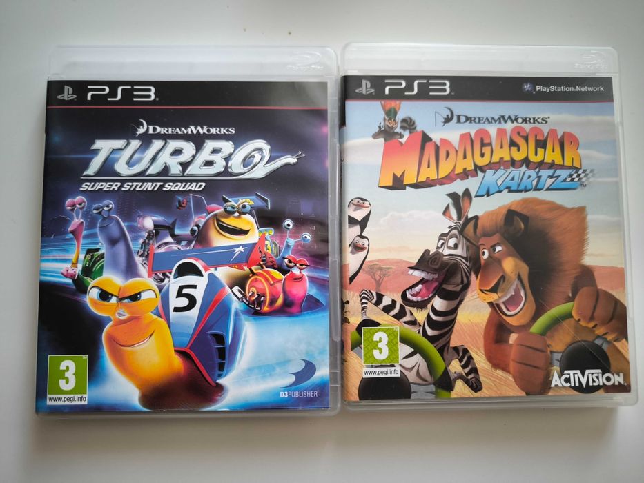 Dreamworks Madagascar Kartz и Turbо Super Stunt Squad PS3 ПС3