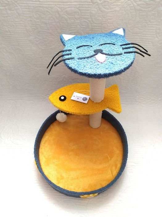 Когтеночка с лежанкой многоуровневый комплекс