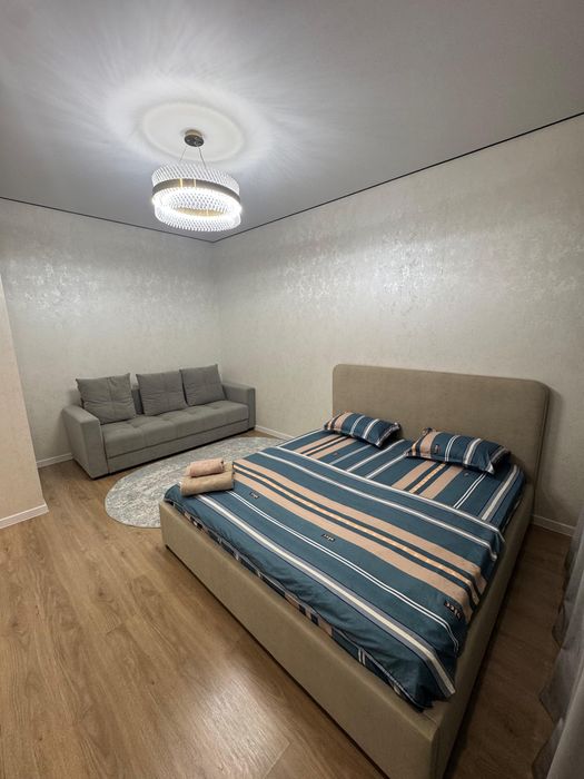 Посуточно квартира Астана левый берег  Ана мен бала, кардиоцентр 1 ком