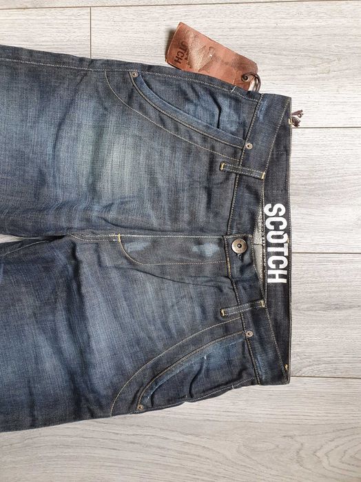 (NOU) Blugi barbati SCOTCH Loose Baggy Fit - Marimea 33 (Talie 89 cm)