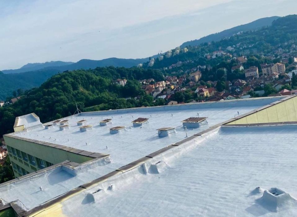 Izolatii spuma poliuretanica /terase/hale membrane bituminoase /carton