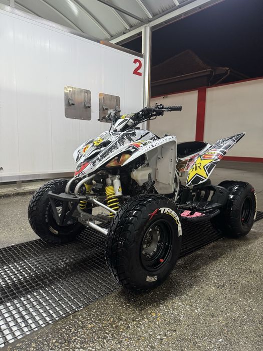 Yamaha raptor 350R 2007 cu numar negru!